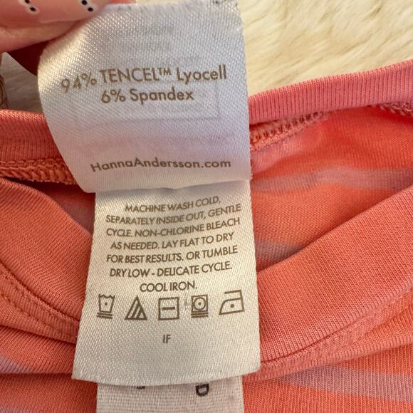 Hanna Andersson Striped Pattern Kids Sleepwear Pajama Set 3T - Picture 8 of 10